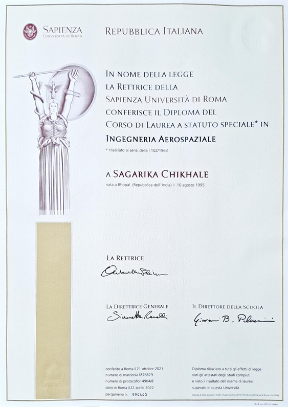sapienza degree